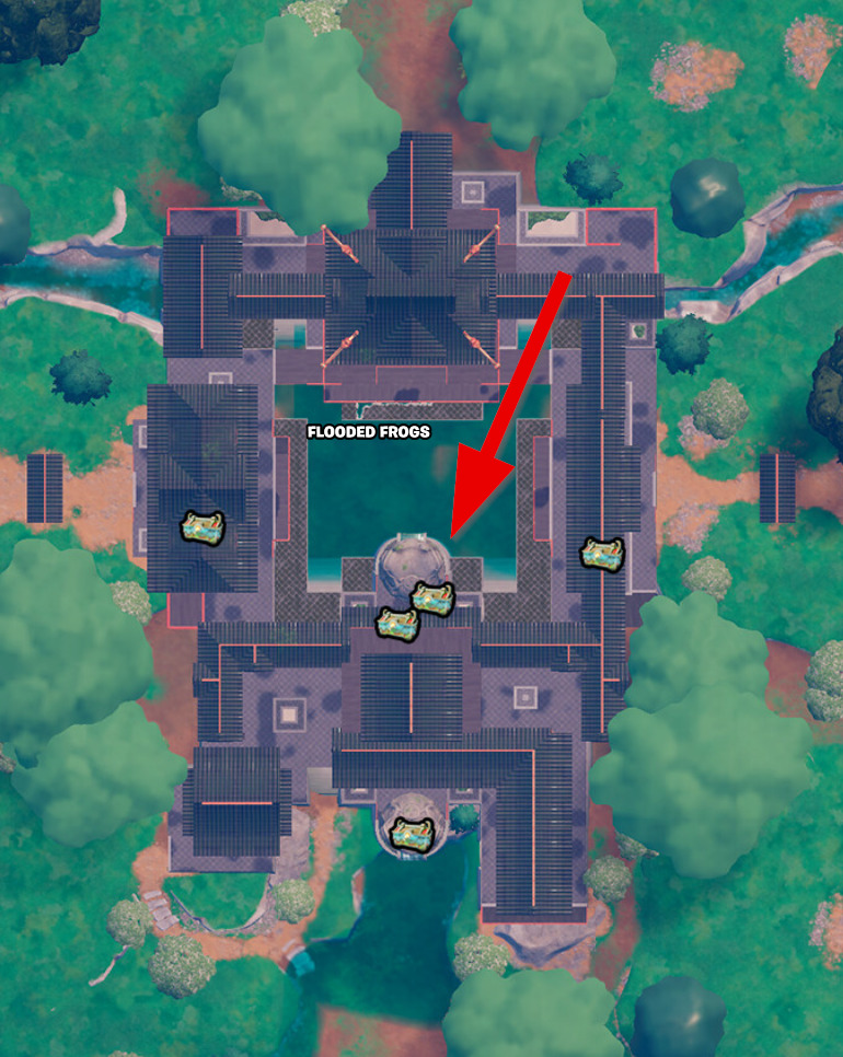 Flooded Frogs Vault location