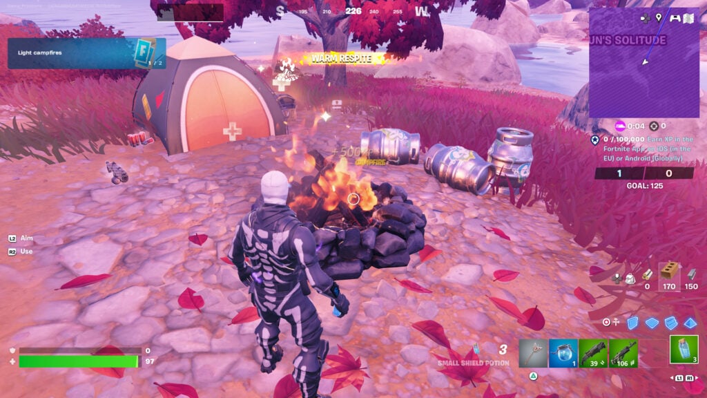 Fortnite campfire Quest 2