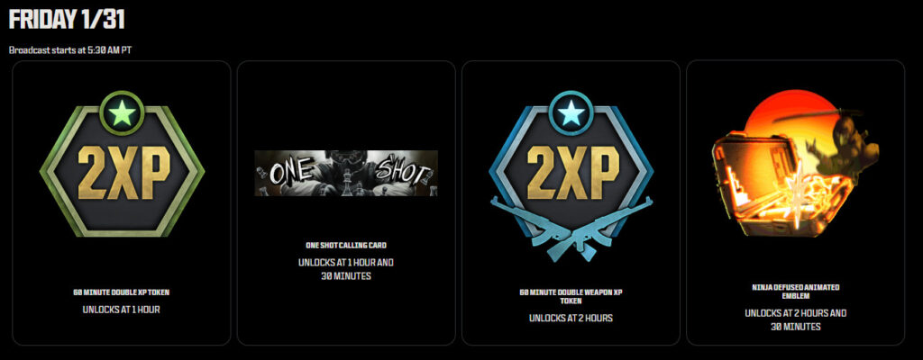 CDL Major 1 2025 rewards 2