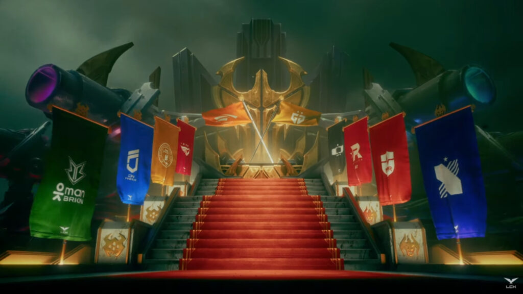 LCK Cup 2025 opening title.