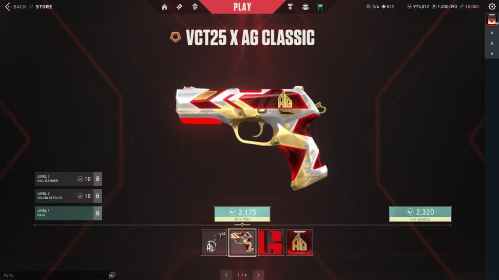 All Gamers 2025 VCT team capsule