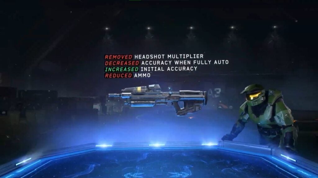 Halo Infinite Assault Rifle adjustments
