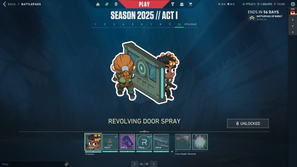 Revolving Door Spray