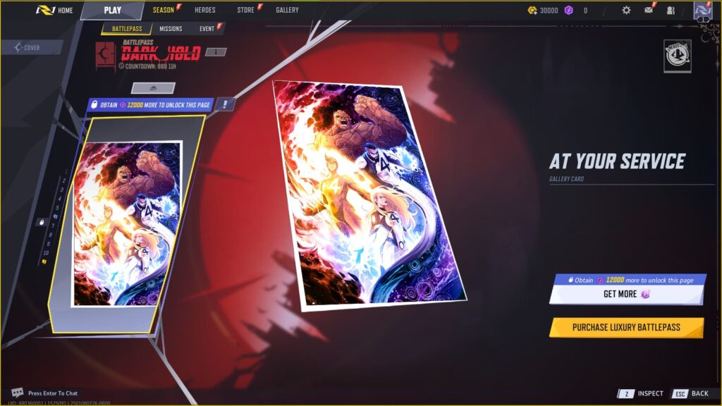 At Your Service Gallery Card