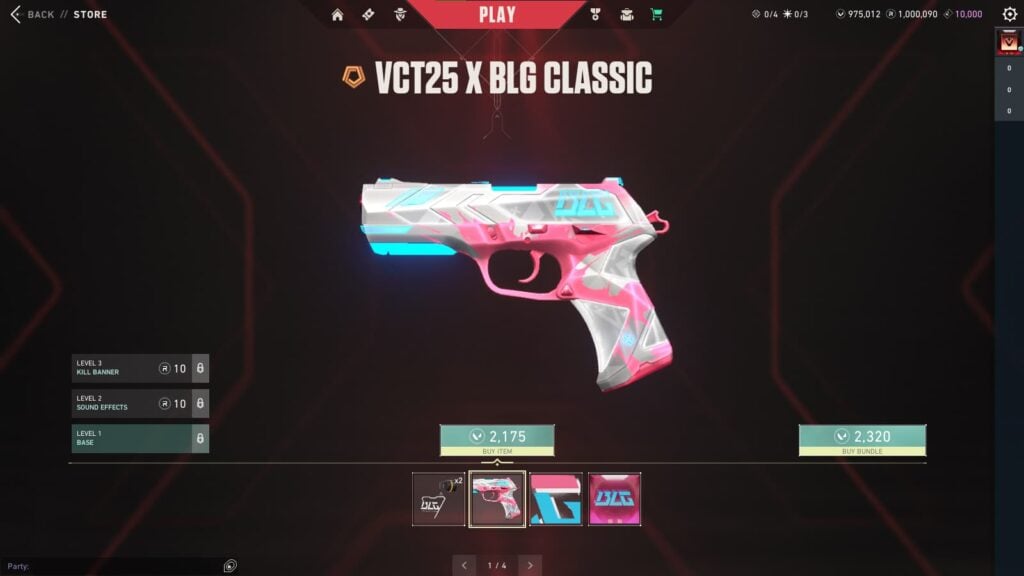 Bilibili Gaming 2025 VCT team capsule