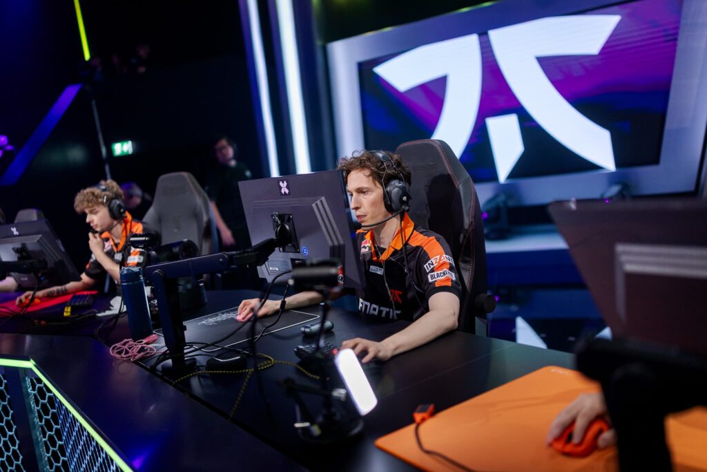 FNATIC playing during the 2025 VCT EMEA 2025 Day 3 at the Riot Games Arena on January 17 2025 in Berlin, Germany