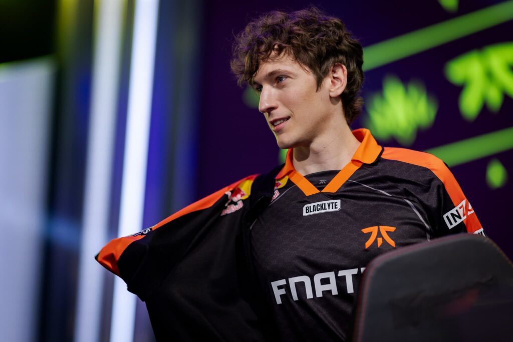FNATIC's Boaster during the 2025 VCT EMEA 2025 Day 3 at the Riot Games Arena on January 17 2025 in Berlin, Germany