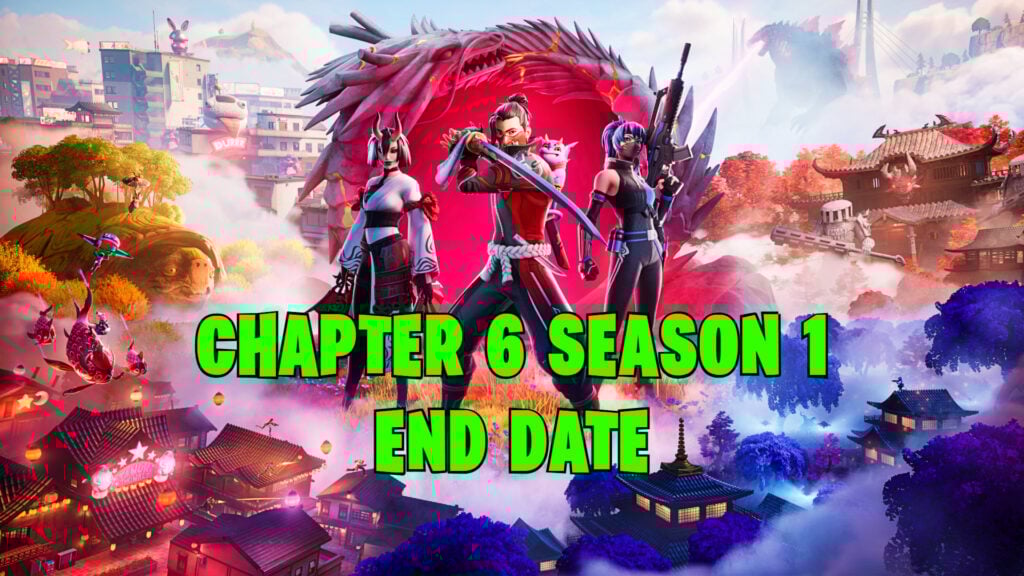 When does Fortnite Chapter 6 Season 1 end?