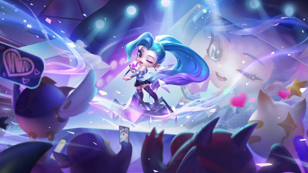 Chibi KDA Seraphine in TFT