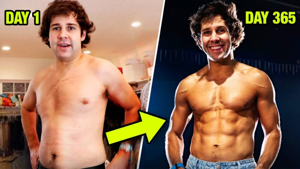 David Dobrik body transformation shocks streamers (and the entire Internet)