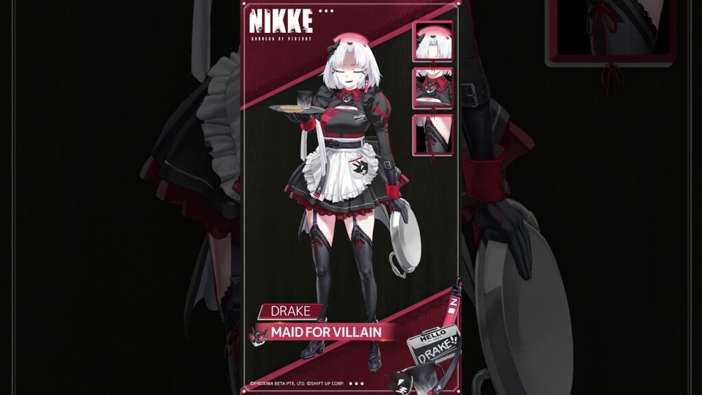 Drake - Maid For Villain Costume is available again for limited-time purchase.