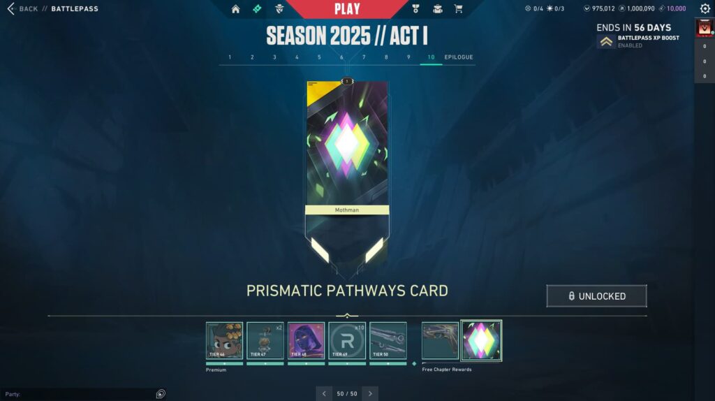 Prismatic Pathways Card (Free)