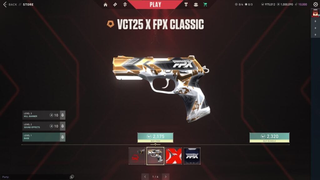 FunPlus Phoenix 2025 VCT team capsule