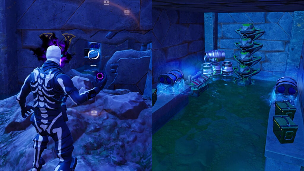 How to find the hidden Flooded Frogs Vault in Fortnite