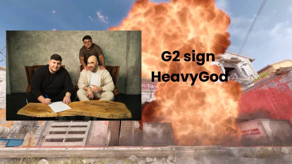 G2 complete Counter-Strike roster with HeavyGod signing