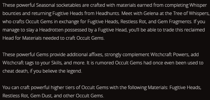 Gem breakdown Diablo IV