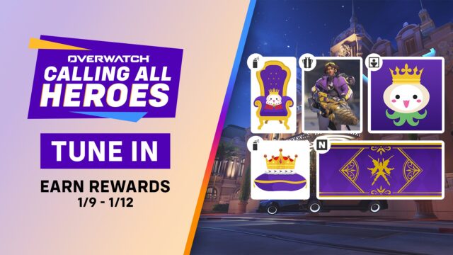 Overwatch 2 announces Twitch drops ahead of Calling All Heroes Championship