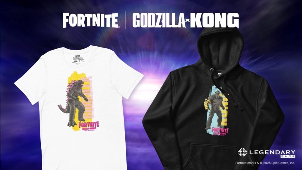 Official Godzilla x Kong x Fortnite merch drop hits stores: How to buy and more
