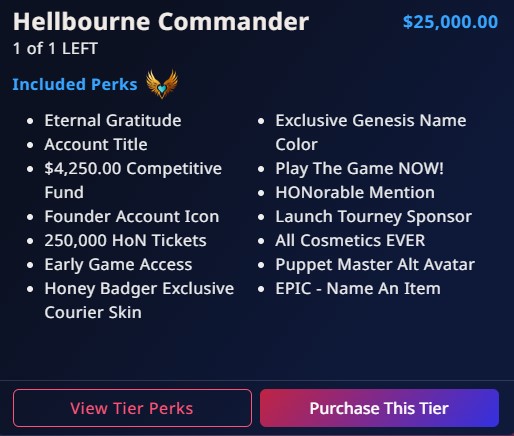 Heroes of Newerth: Reborn Genesis Campaign tier 9