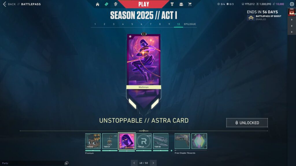 Unstoppable // Astra Card