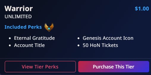 Heroes of Newerth: Reborn Genesis Campaign tier 2