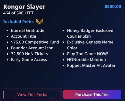 Heroes of Newerth: Reborn Genesis Campaign tier 7