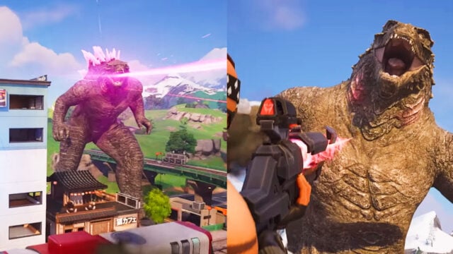 How to become Godzilla in Fortnite