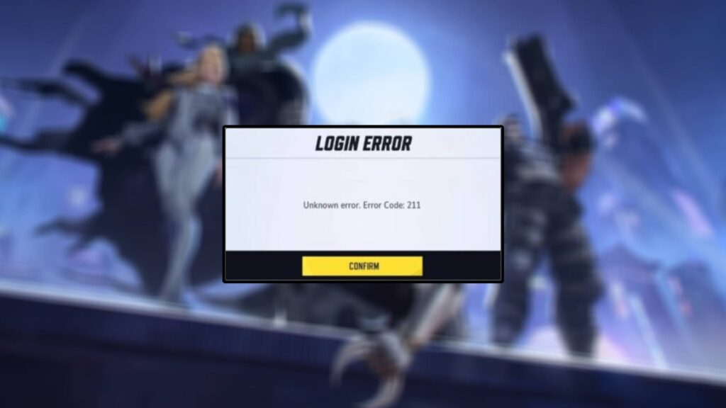 How to fix error code 211 in Marvel Rivals