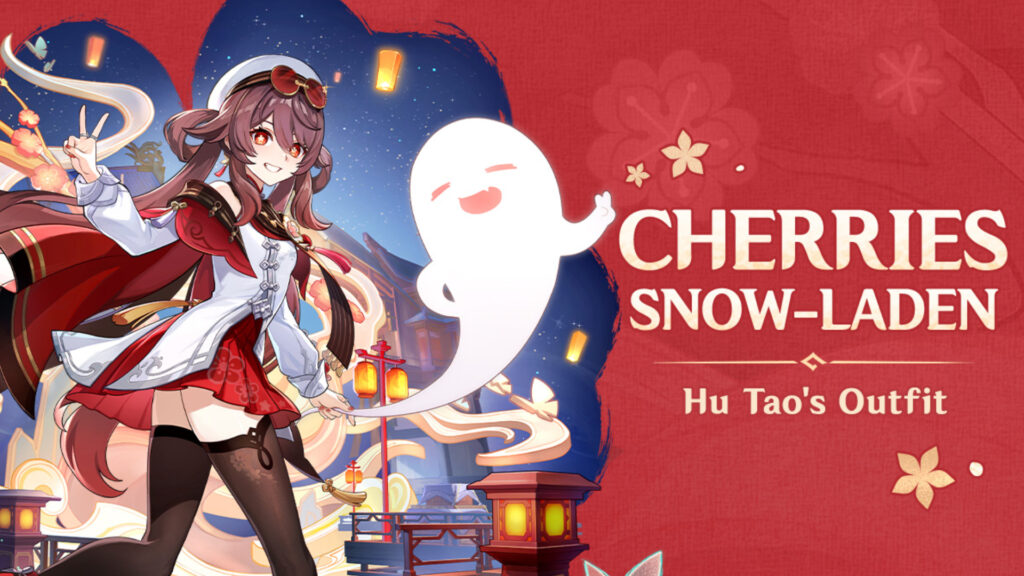 “Cherries Snow-Laden”: how to get the new Hu Tao 5.3 outfit
