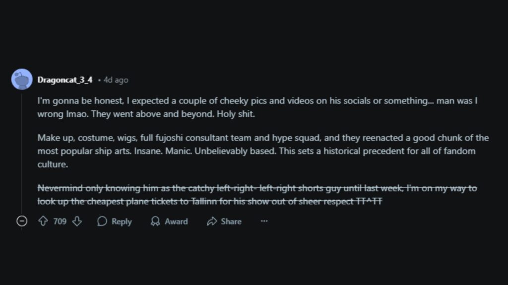 JayVik cosplay reaction