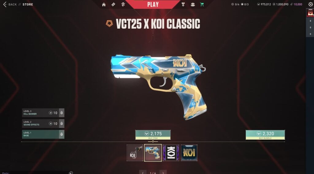 KOI 2025 VCT team capsule