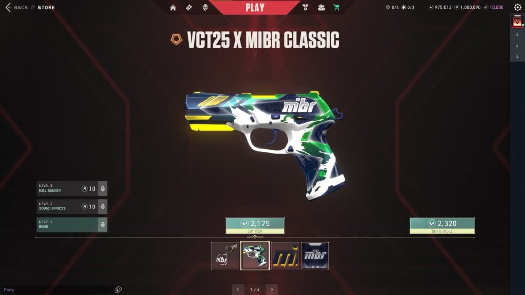 MIBR 2025 VCT team capsule