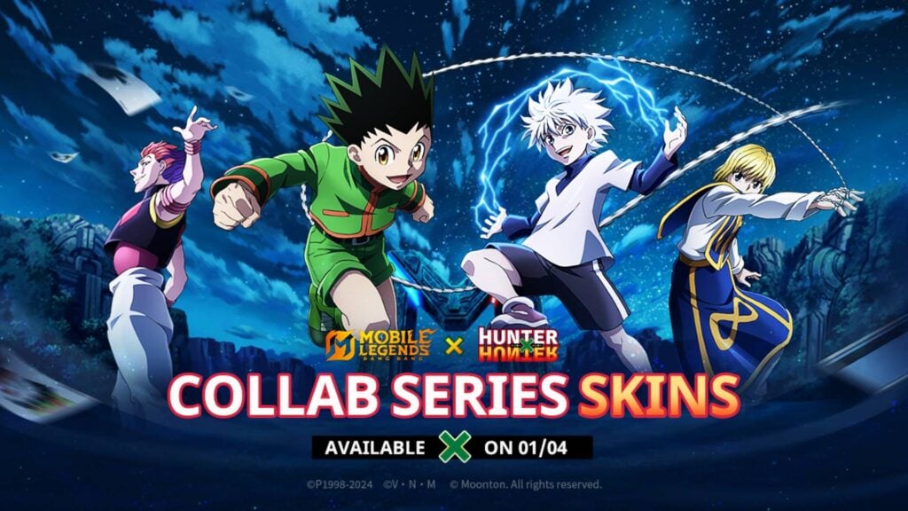 Hunt for your opponents with these awesome MLBB Hunter x Hunter skins