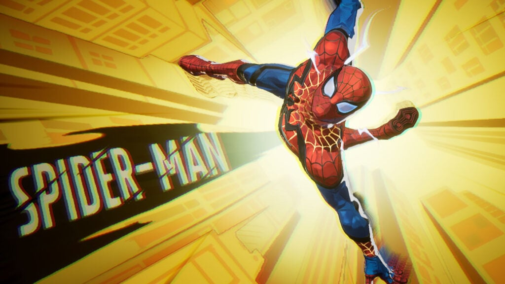 Spider-Man depicted in Marvel Rivals with his classic suit.