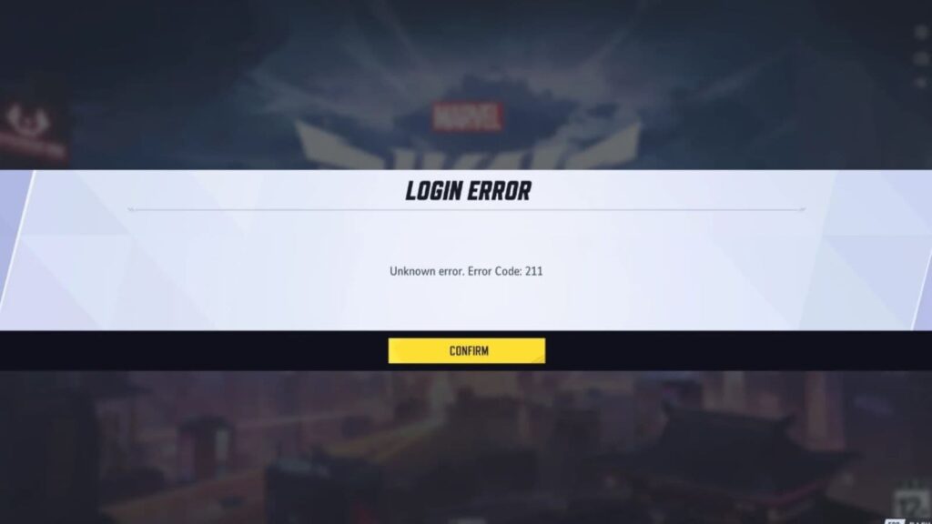 How to fix error code 211 in Marvel Rivals