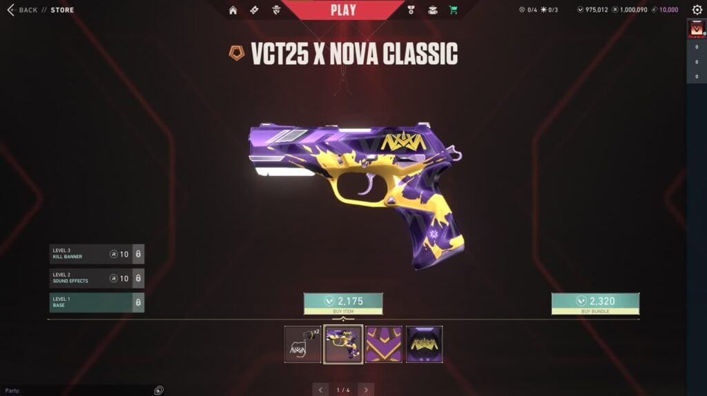 Nova Esports 2025 VCT team capsule
