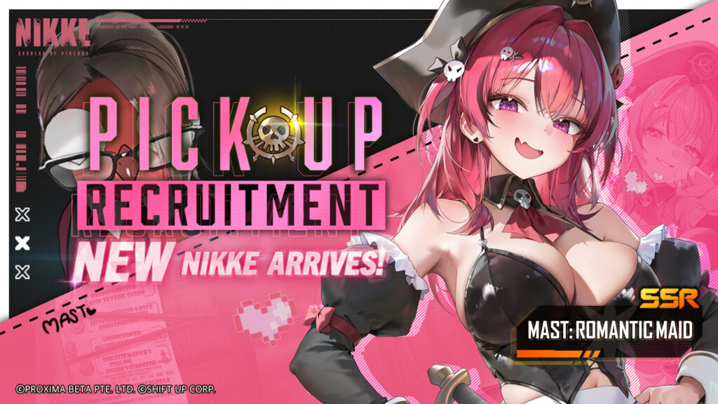 From Jan. 30 to Feb. 19, you have a 2% chance to recruit Mast: Romantic Maid in Special Recruit Banner.