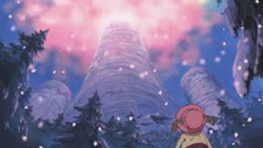 One Piece Chopper watching cherry blossoms