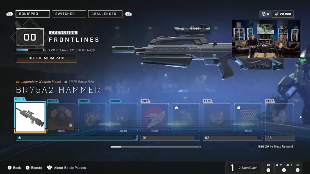 Halo Infinite Operation Frontlines battlepass