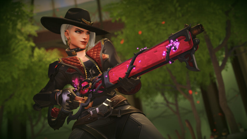 Here’s how to unlock the Ashe mythic weapon skin in Overwatch 2