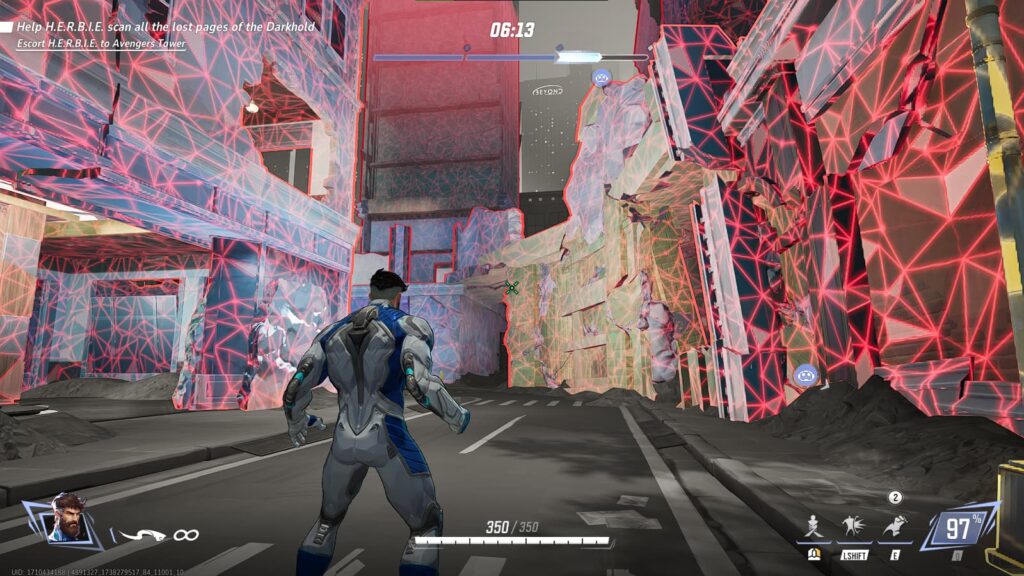 A structure with Recursive Destruction in marvel rivals