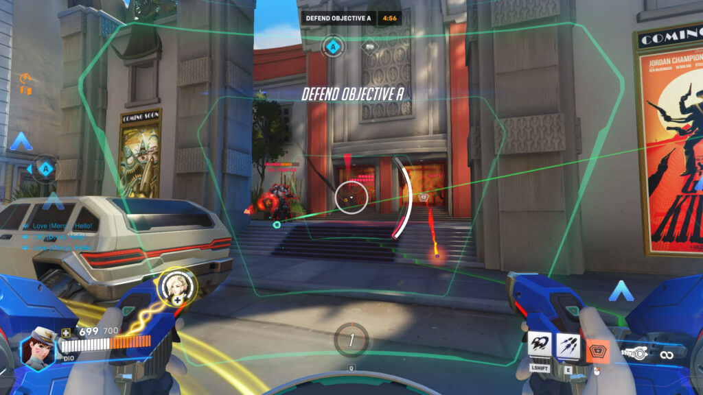 The Defense Matrix initiative is named after D.Va's Defense Matrix ability 