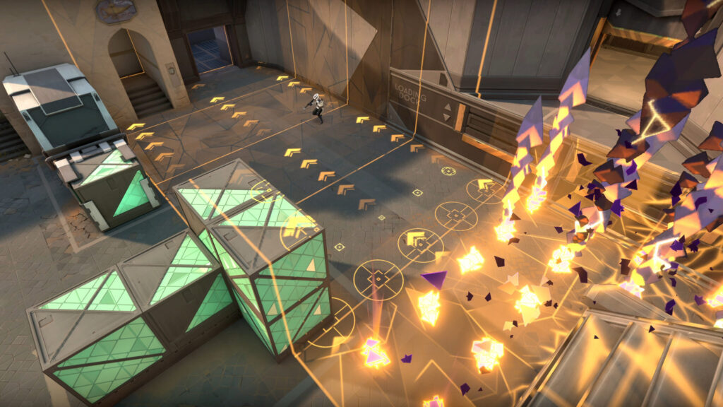 One angle of the Armageddon Ultimate ability.