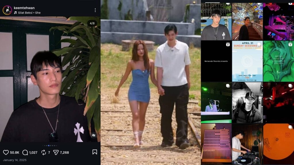 It's a screenshot of the Instagram page of Kim Te-hwan - he was in Single's Inferno Season 4.