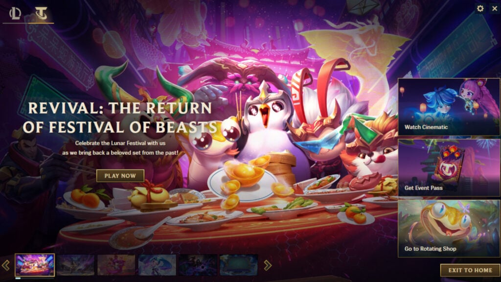 TFT Festival of Beasts