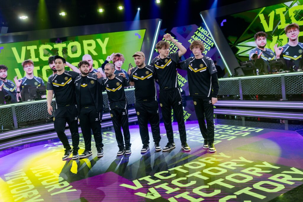 Team Vitality during the 2025 VCT EMEA 2025 Day 3 at the Riot Games Arena on January 17 2025 in Berlin, Germany 