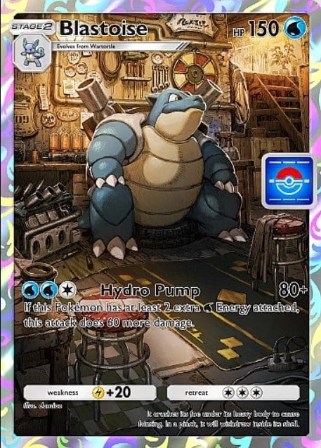 Blastoise Pokémon TCG Pocket event