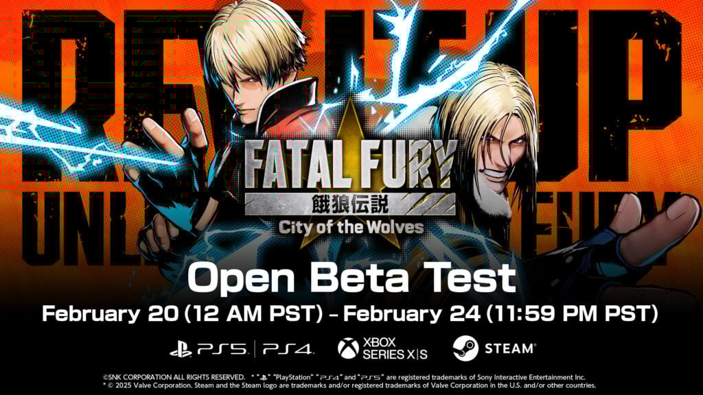 FATAL FURY City of the Wolves open beta release date and time 