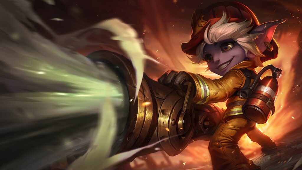All the proceeds from the Firefighter Tristana skin will go to the Riot Games Social Impact Fund