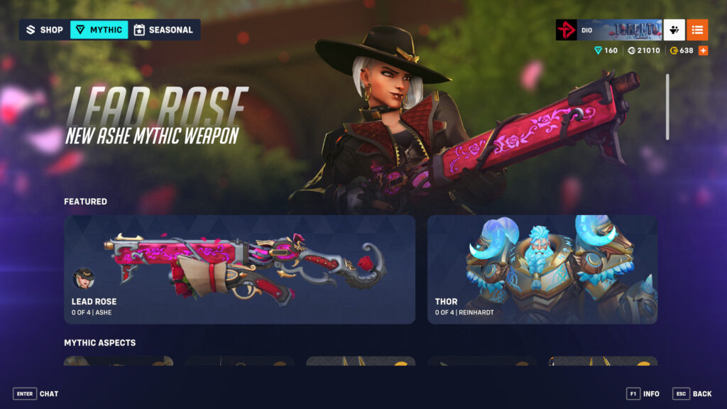 Overwatch 2 weapon skins